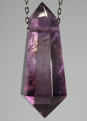 Amethyst Crystal Necklace