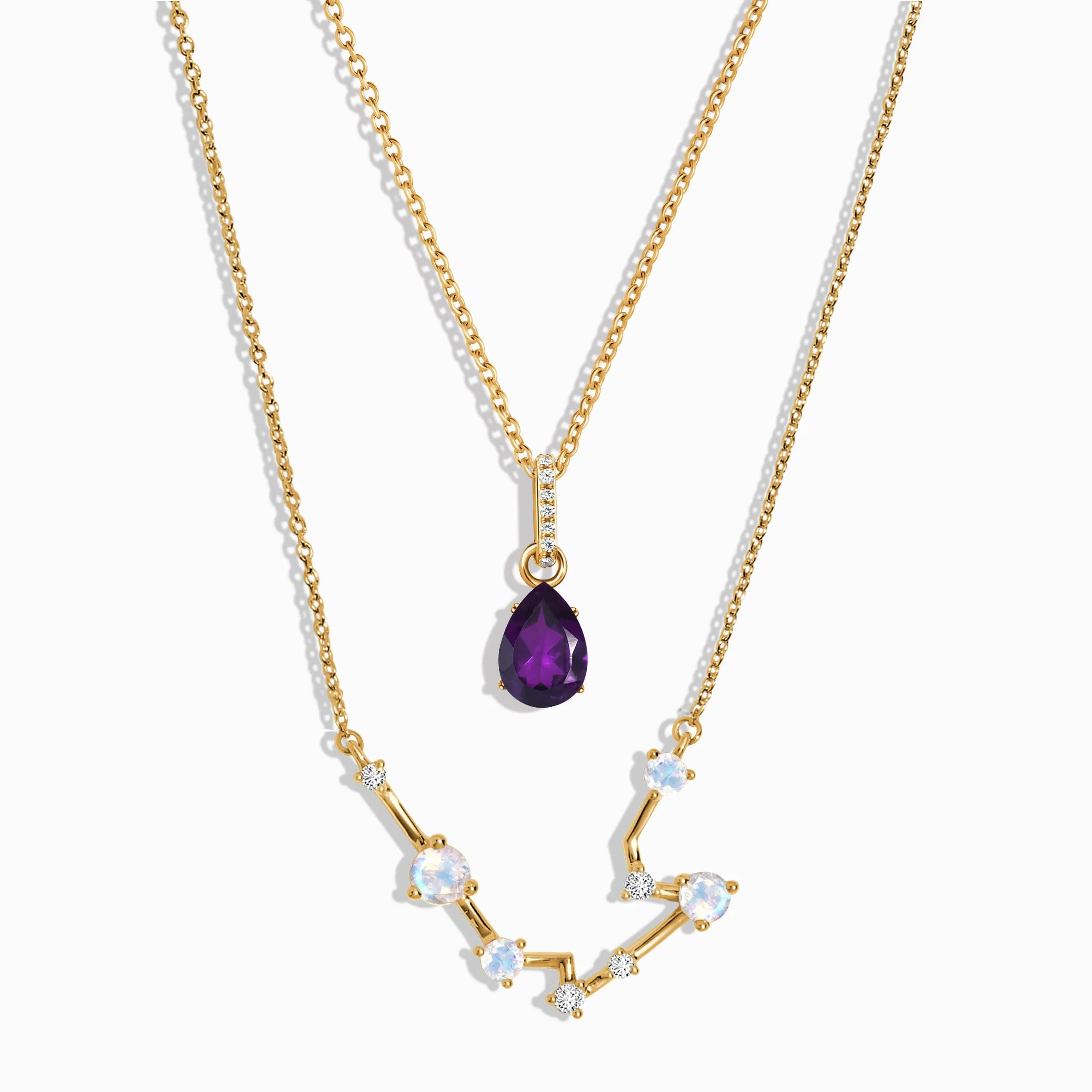 Aquarius Zodiac Constellation & Amethyst Sway