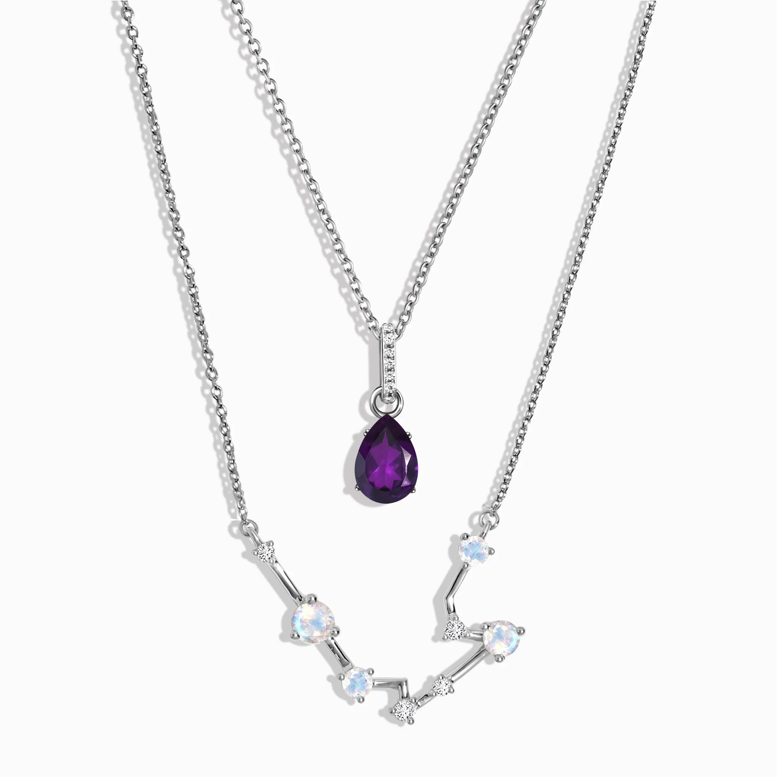 Aquarius Zodiac Constellation & Amethyst Sway