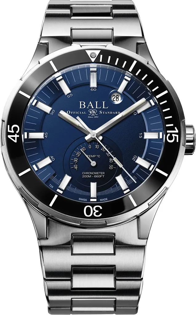 Ball Men's Watch Roadmaster Challenger 18 TMT Blue DT3030B-S1CJ-BEC