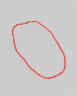 Beatrice Valenzuela Pink Bamboo Coral Necklace