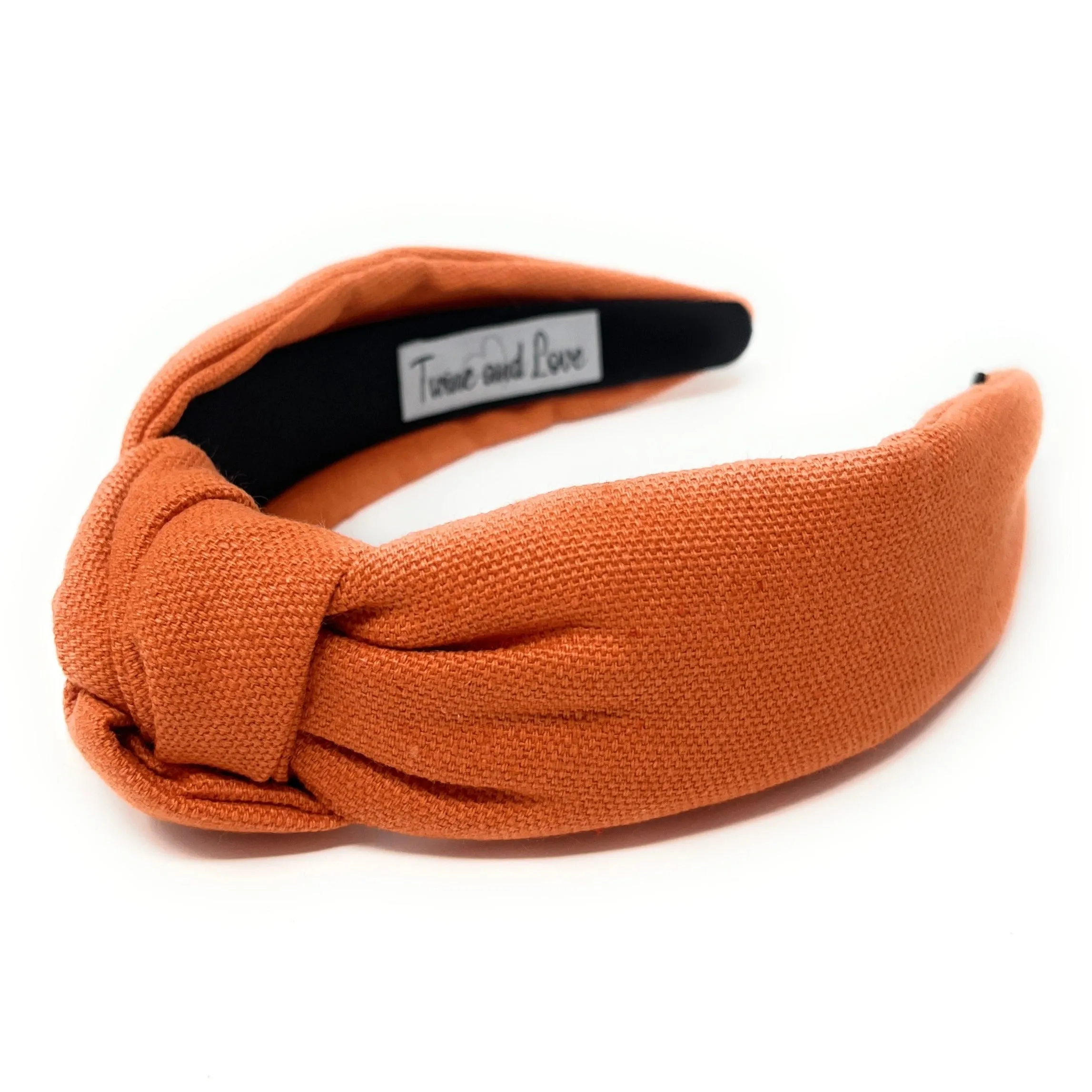 Burnt Orange Knotted Headband