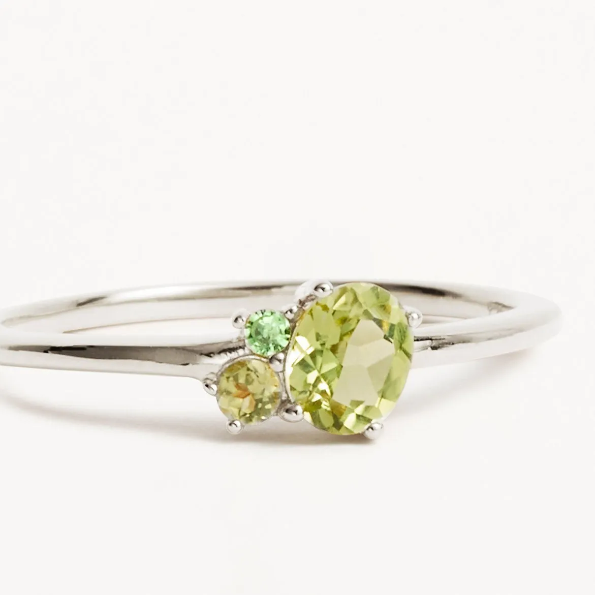 By Charlotte Kindred August Birthstone Ring, Gold or Silver