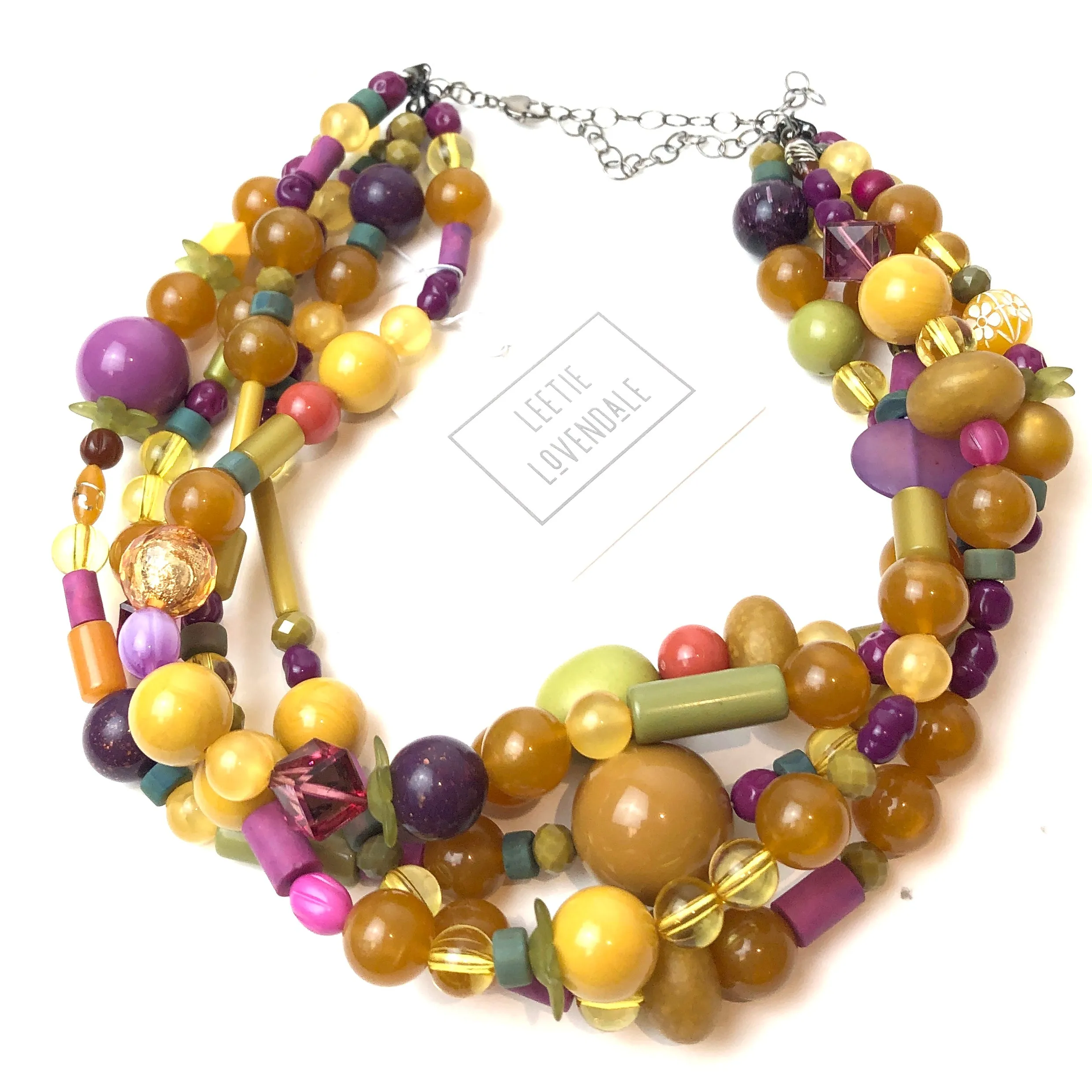 Camel & Gems Sylvie Statement Necklace