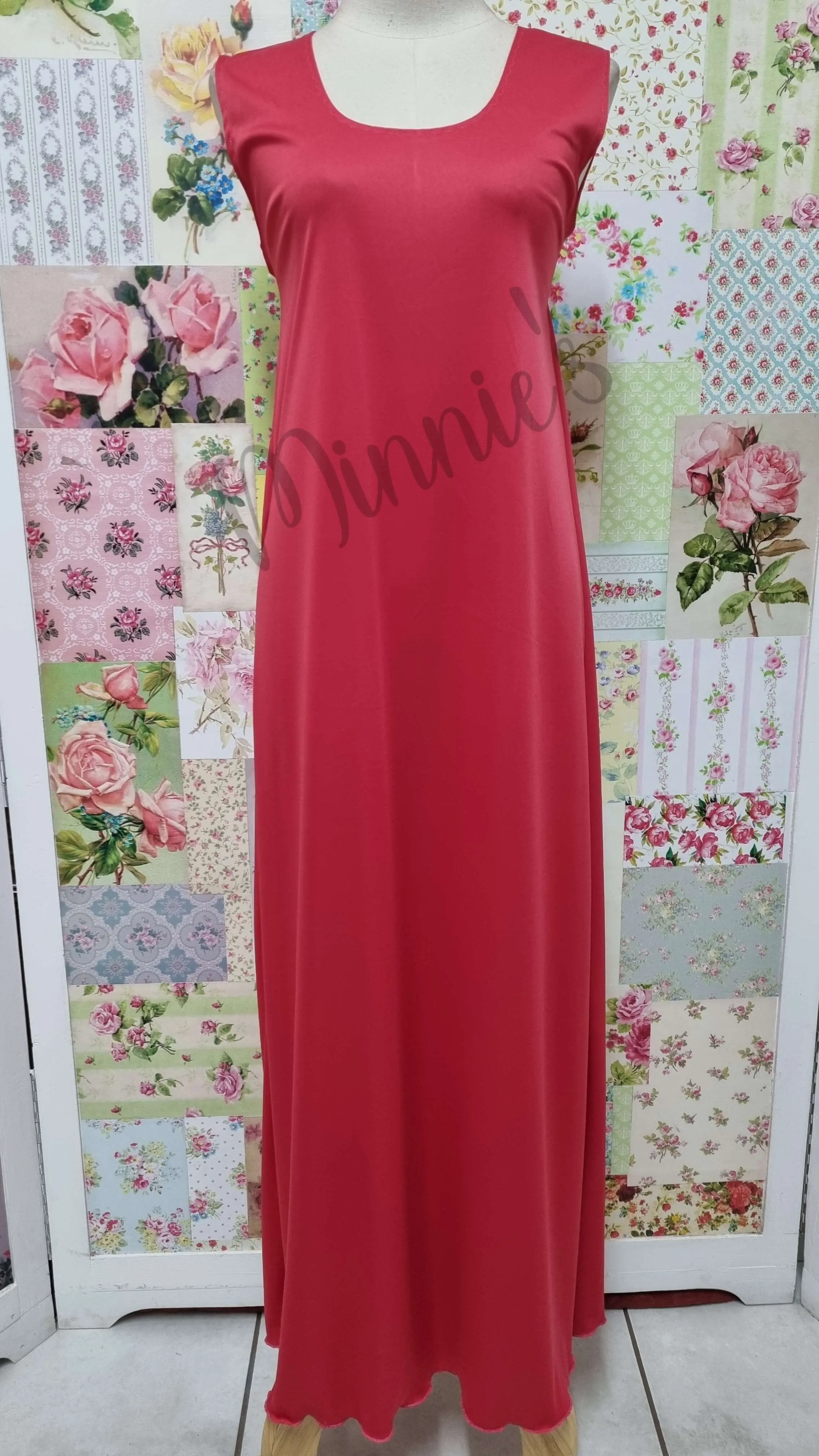 Coral Floral 2-Piece Dress LR0270