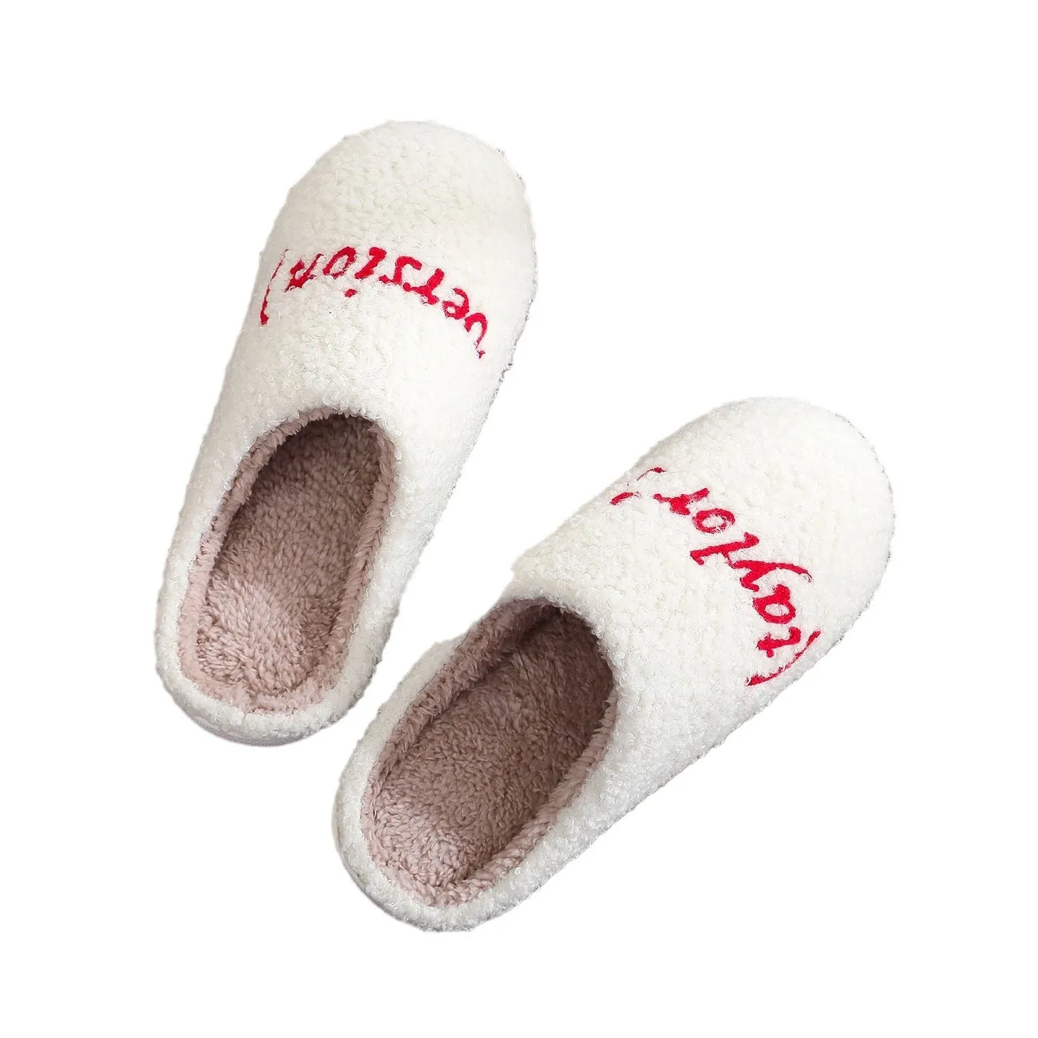 Cotton Slippers Spring Cotton Thick Plush Home Slippers