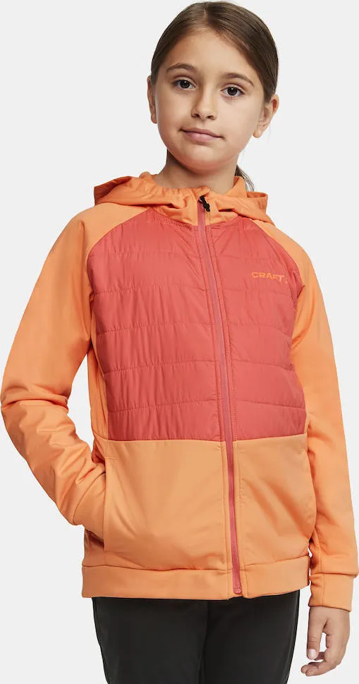 Craft Juniors&#x27; Adv Thermal XC Hood Jacket Glow Coral | Buy Craft Juniors&#x27; Adv Thermal XC Hood Jacket Glow Coral here | Outnorth