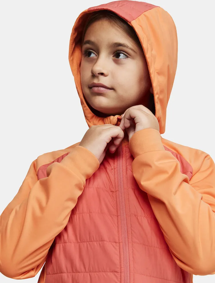 Craft Juniors&#x27; Adv Thermal XC Hood Jacket Glow Coral | Buy Craft Juniors&#x27; Adv Thermal XC Hood Jacket Glow Coral here | Outnorth