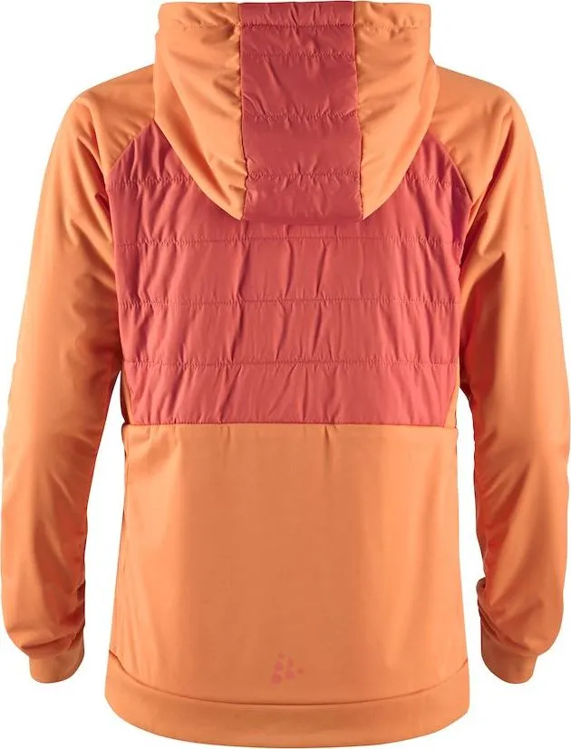 Craft Juniors&#x27; Adv Thermal XC Hood Jacket Glow Coral | Buy Craft Juniors&#x27; Adv Thermal XC Hood Jacket Glow Coral here | Outnorth