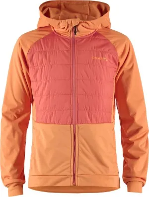 Craft Juniors&#x27; Adv Thermal XC Hood Jacket Glow Coral | Buy Craft Juniors&#x27; Adv Thermal XC Hood Jacket Glow Coral here | Outnorth