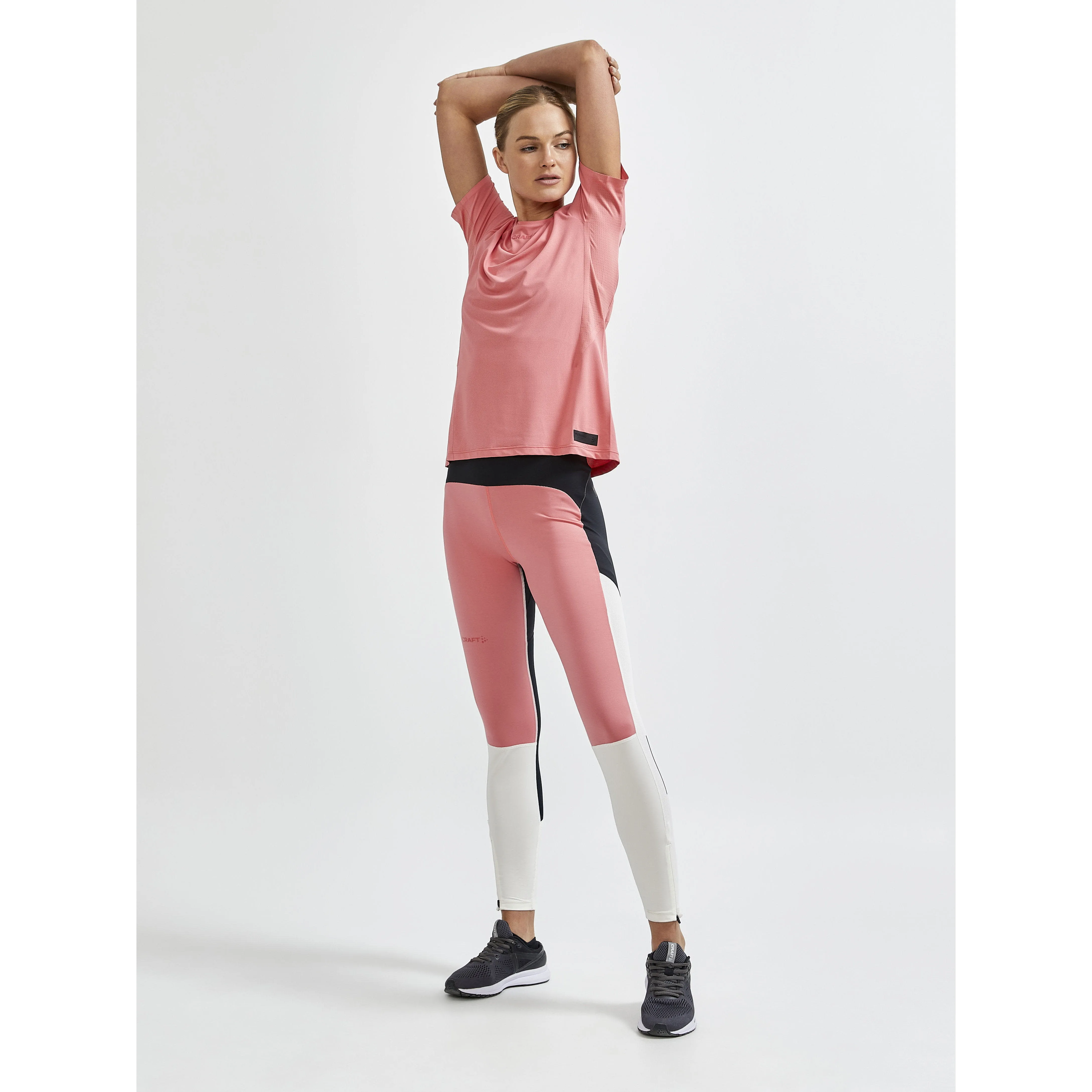 Craft Women&#x27;s Pro Hypervent Tights Coral/Black | Buy Craft Women&#x27;s Pro Hypervent Tights Coral/Black here | Outnorth