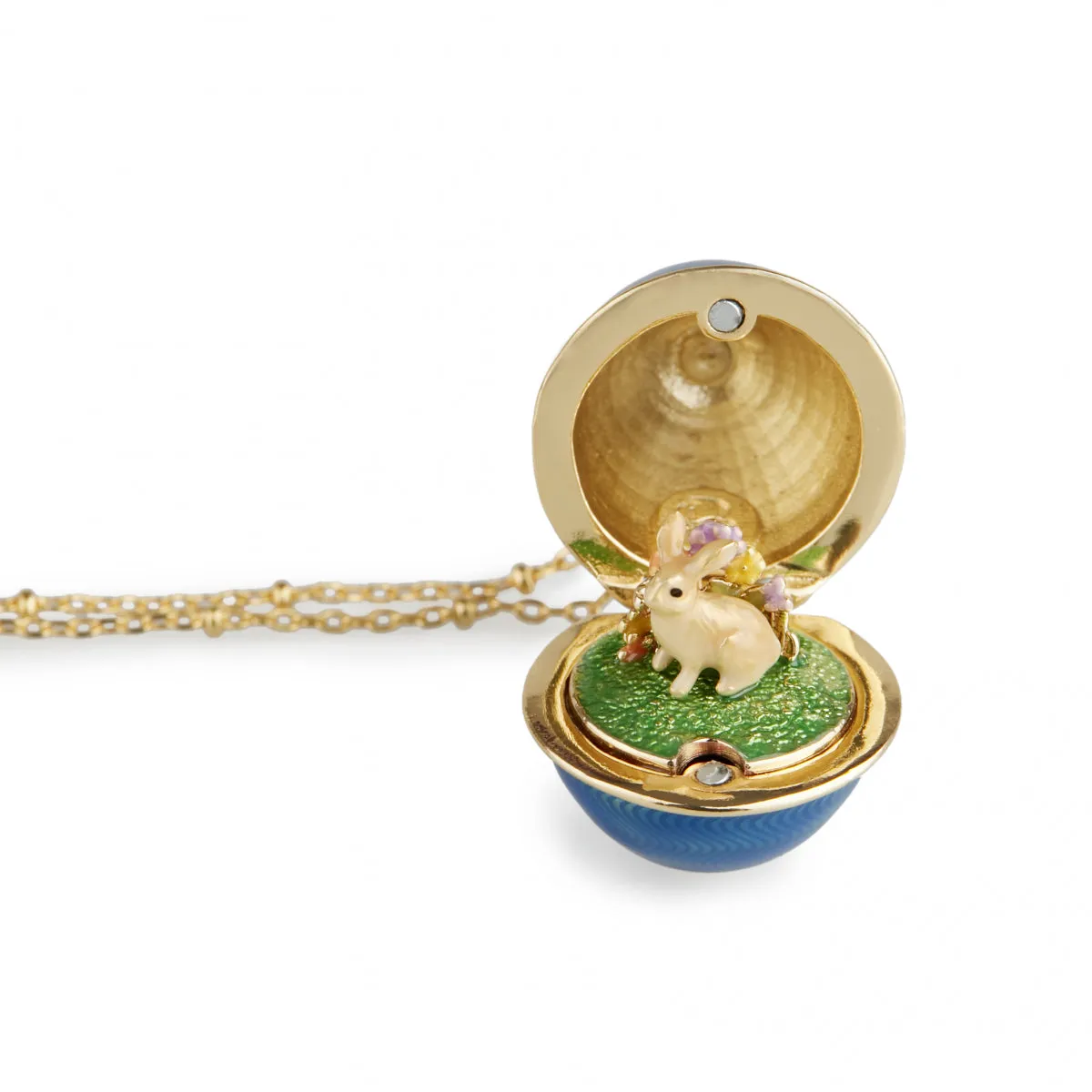 Easter Bunny Egg Locket