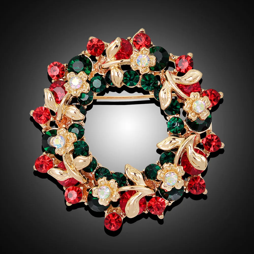 Exquisite Luxurious Christmas Brooch