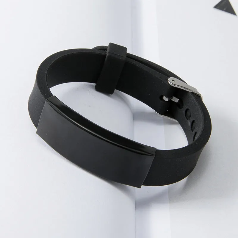 Fashionable Simple Silicone Men's Bracelet