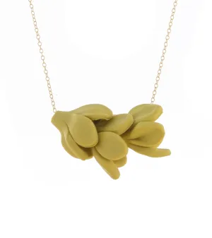 Floating Green Pakalana Necklace