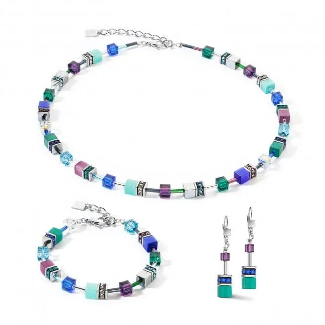 GeoCUBE® Iconic Turquoise Lilac Bracelet 2838/30-0608