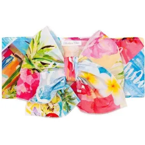 Girls Tropical Print Cotton Headband