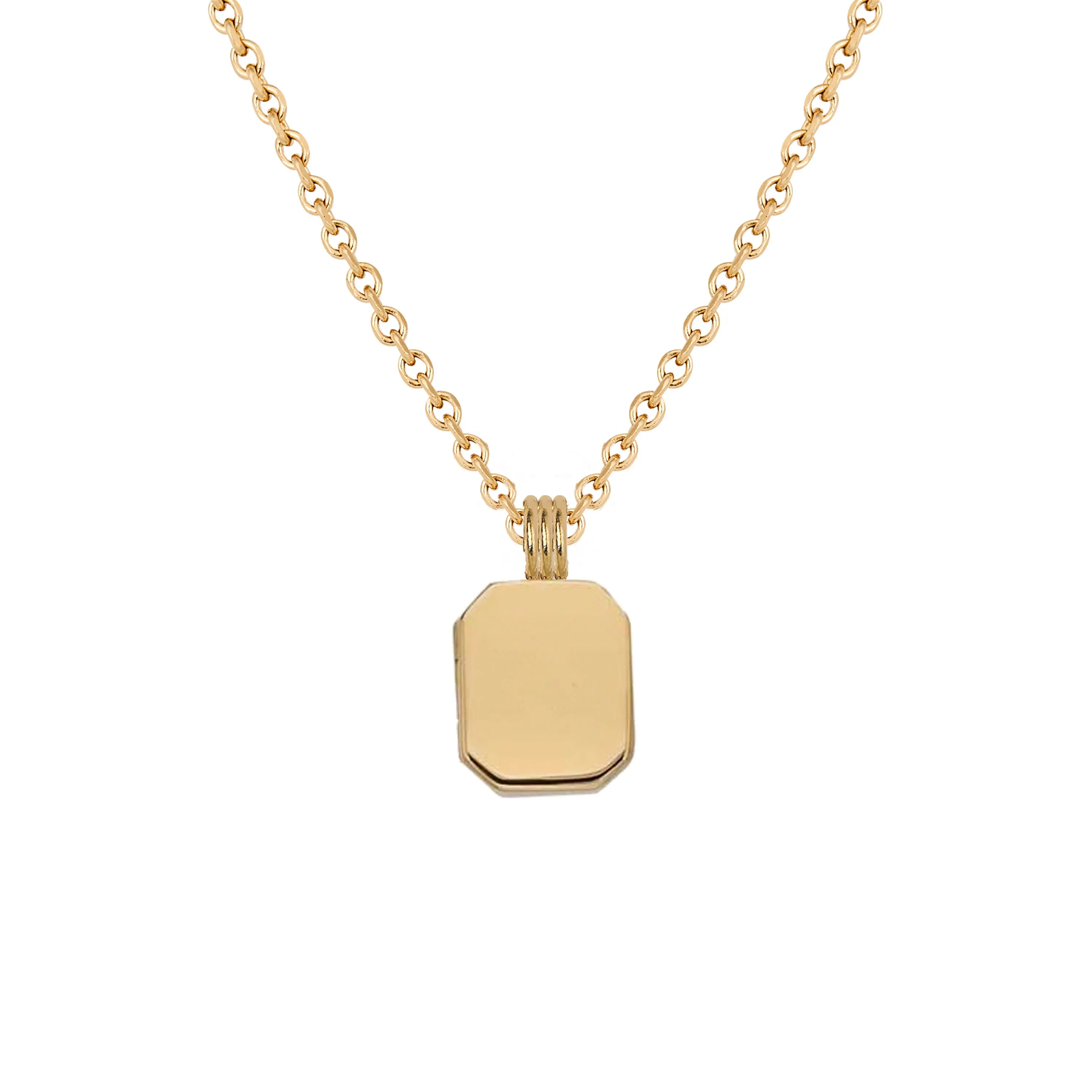 Gold Locket Pendant