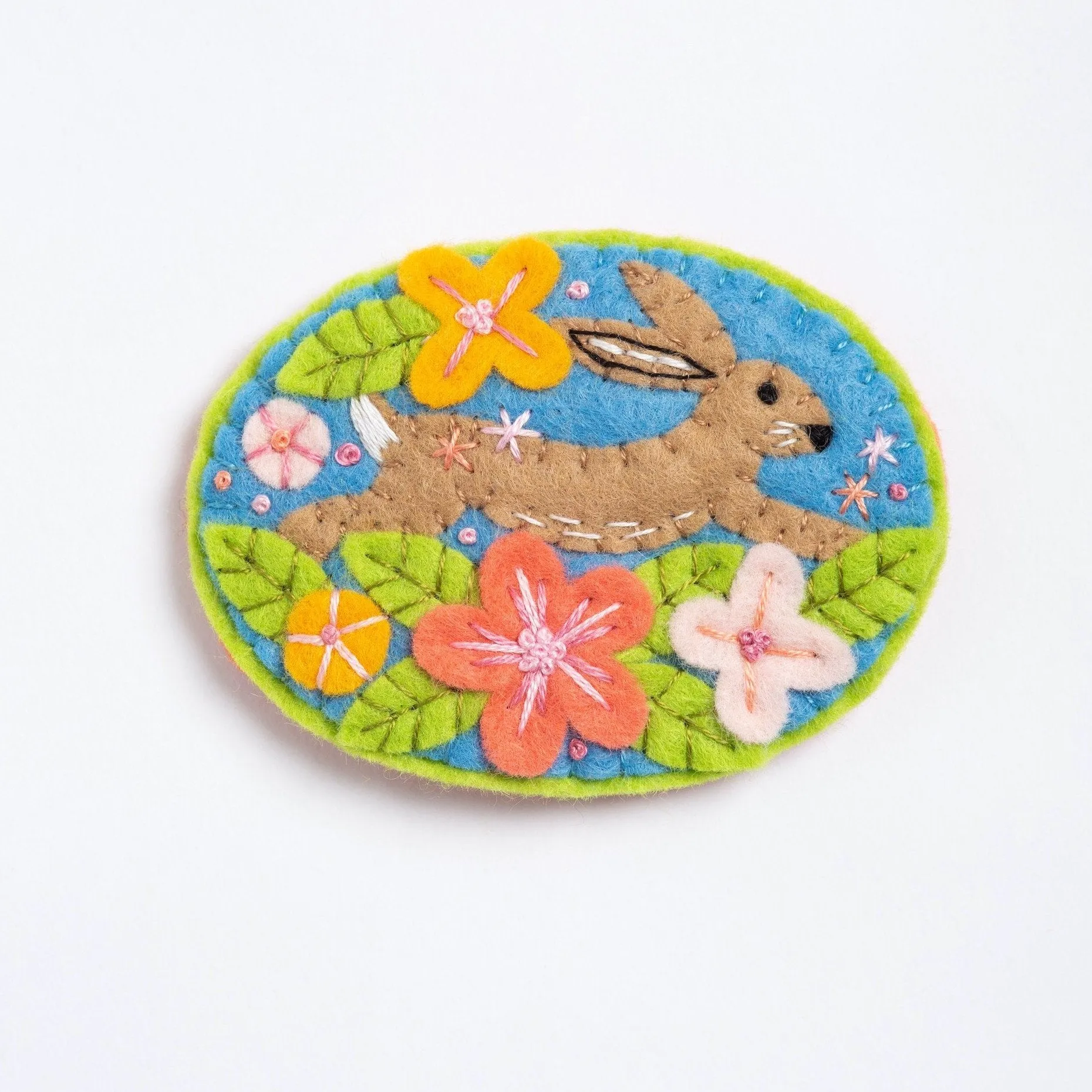 Hare Felt Craft Brooch Kit