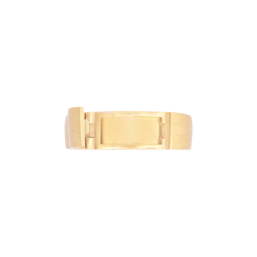 Heirloom 14K Gold Vermeil Locket Ring