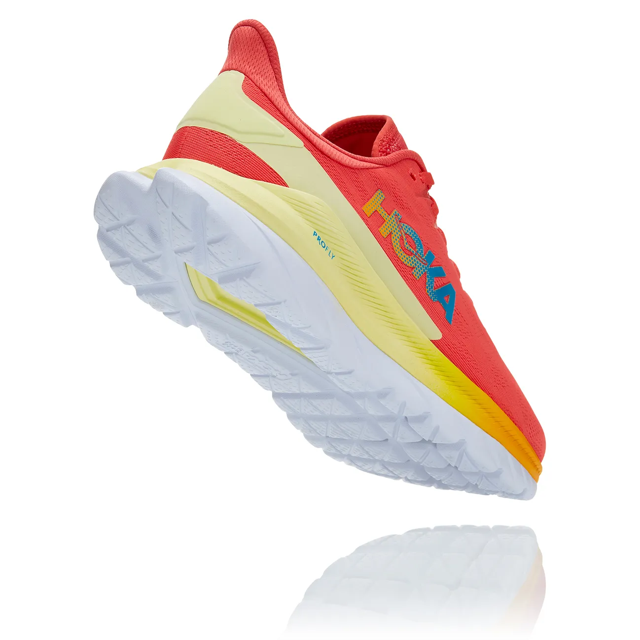 Hoka Men&#x27;s Mach 4 Hot Coral/Saffron | Buy Hoka Men&#x27;s Mach 4 Hot Coral/Saffron here | Outnorth