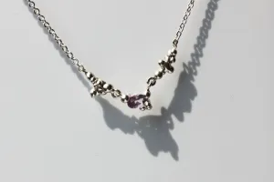 House of Hudson Amethyst Droplet Chain