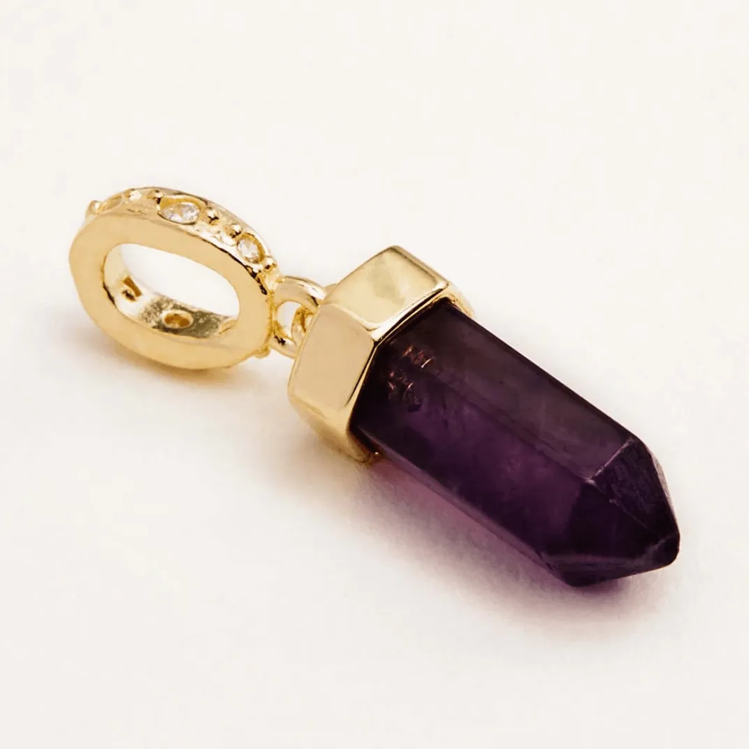 Intention of Protection Amethyst Pendant