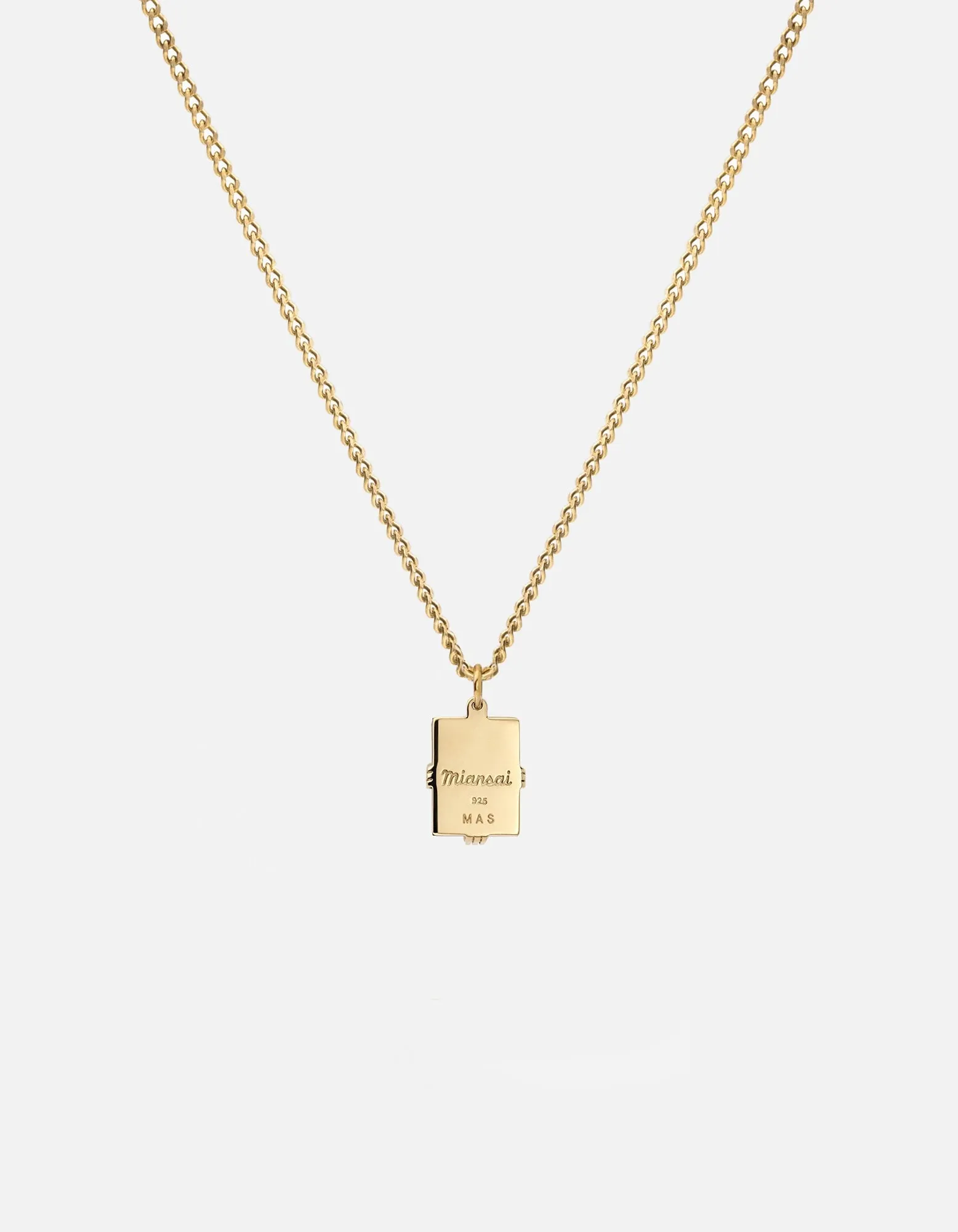 Lennox Necklace, Gold Vermeil/Smoky