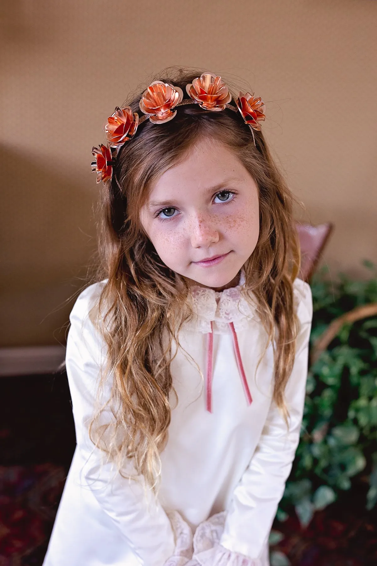 Lonely Roses Headband - Silver