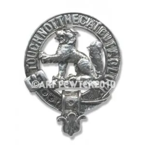 MacPherson Clan Crest Brooch