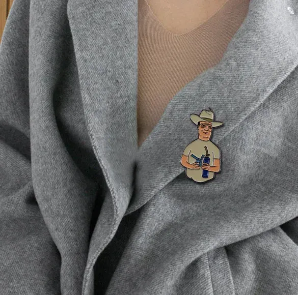 Meme Brooch Enamel Pin