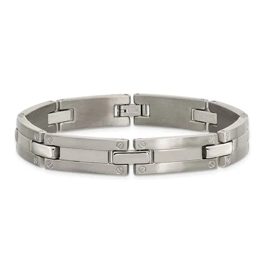 Men's Bracelet Titanium Link