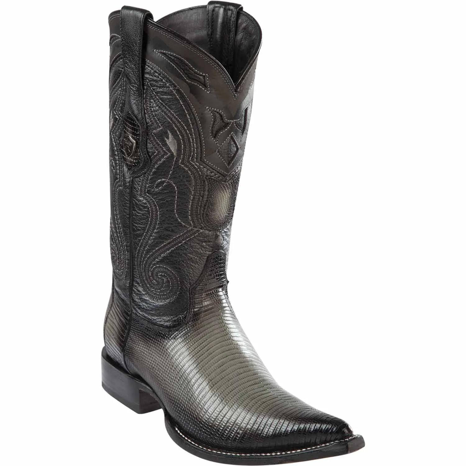 Men's Wild West Ring Lizard Skin 3X Toe Boot 2950638