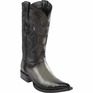 Men's Wild West Ring Lizard Skin 3X Toe Boot 2950638