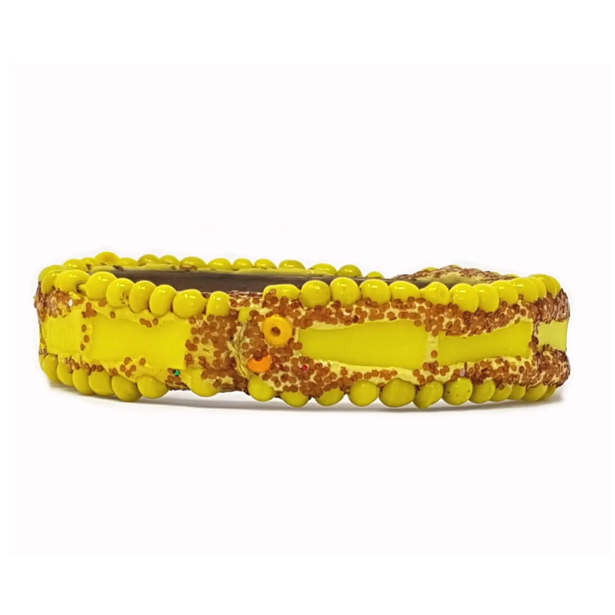 MINI YELLOW ROCKS BANGLE, 2008