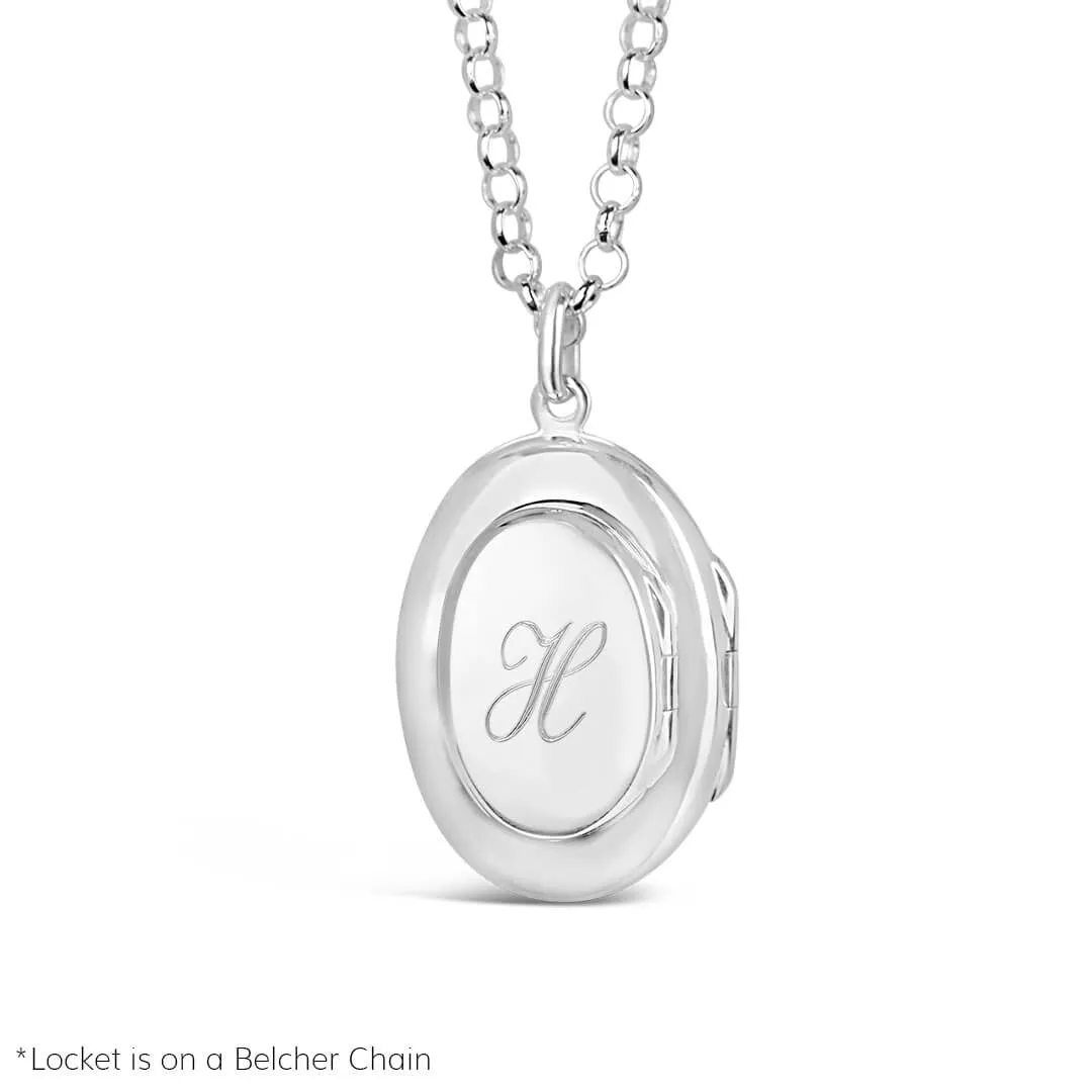 Mum Locket Necklace | Silver