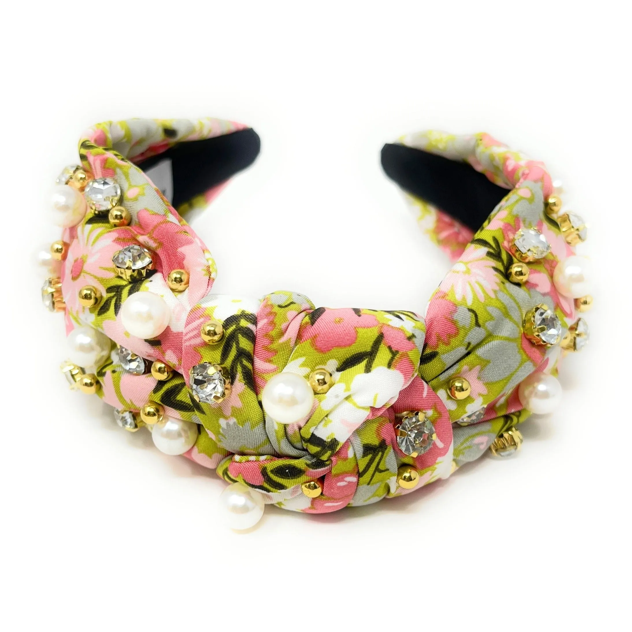 Orla Jeweled Knot Headband