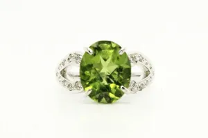 Peridot & Diamond Cart Band  AD No. 0448