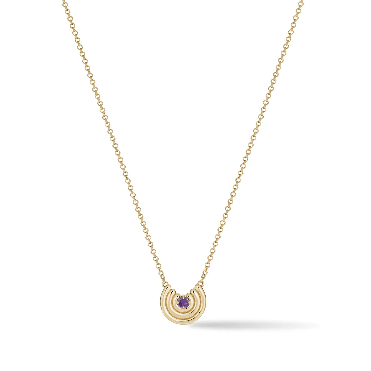 Petite Revival Necklace Amethyst