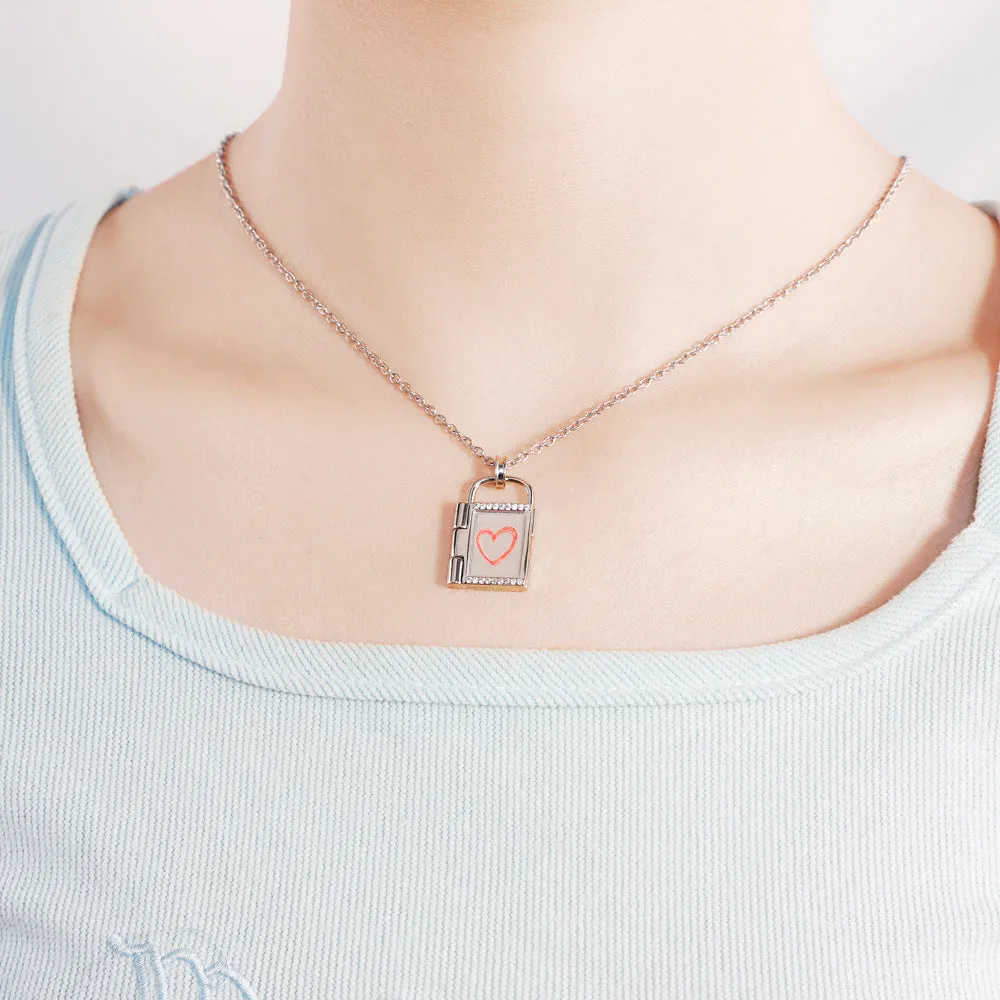 Photo Locket Pendant - Silver