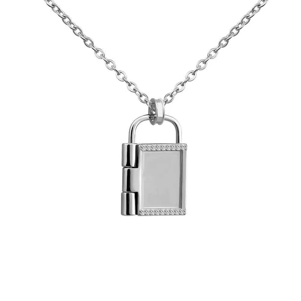 Photo Locket Pendant - Silver