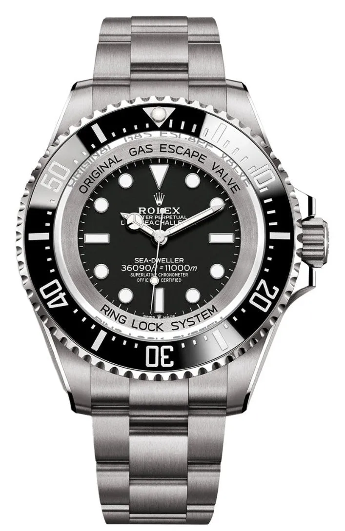 Rolex Deepsea Challenge 50mm Titanium Black Dial - 126067 - New 2024