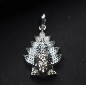 Shine Bright with the Pure Silver Renuka Yellamma/Maramma/Aadishakti Devi Locket