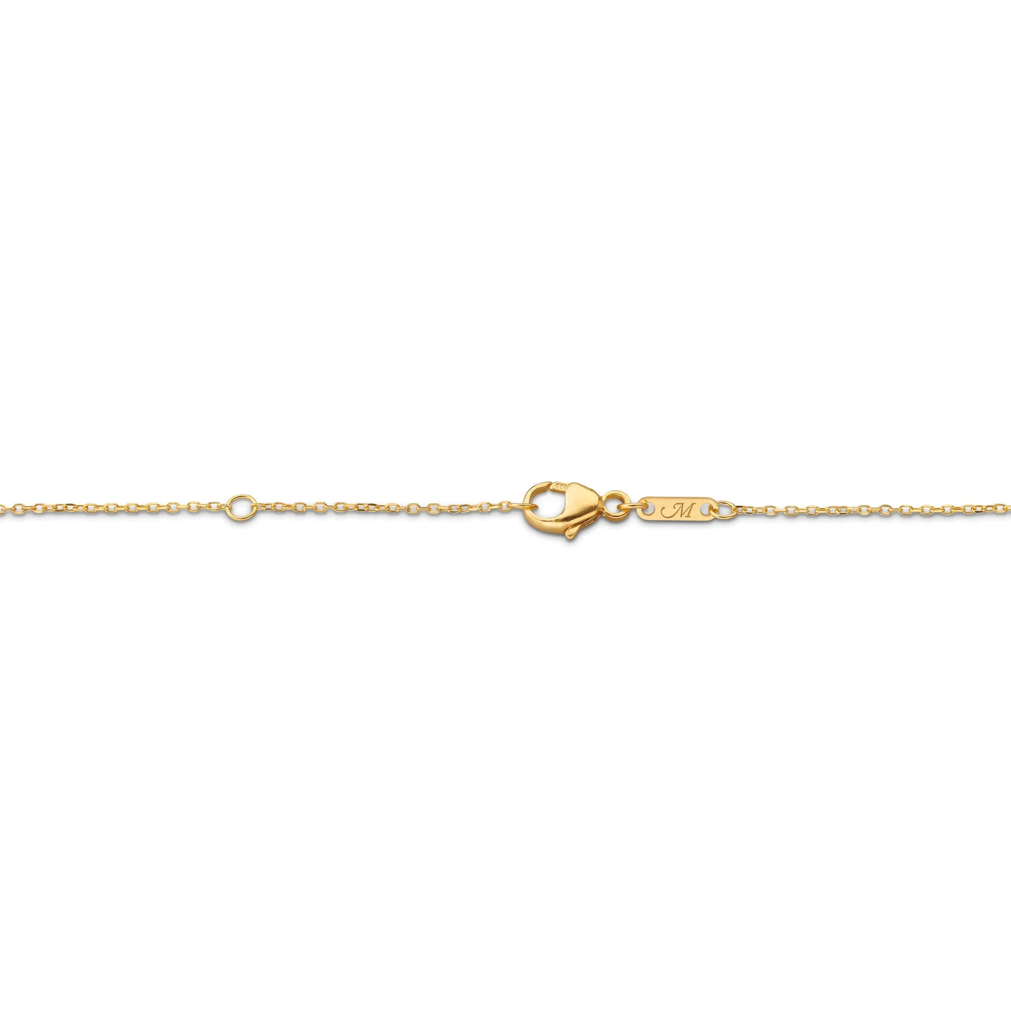 Slim "Viv" Gold Anniversary Locket Necklace