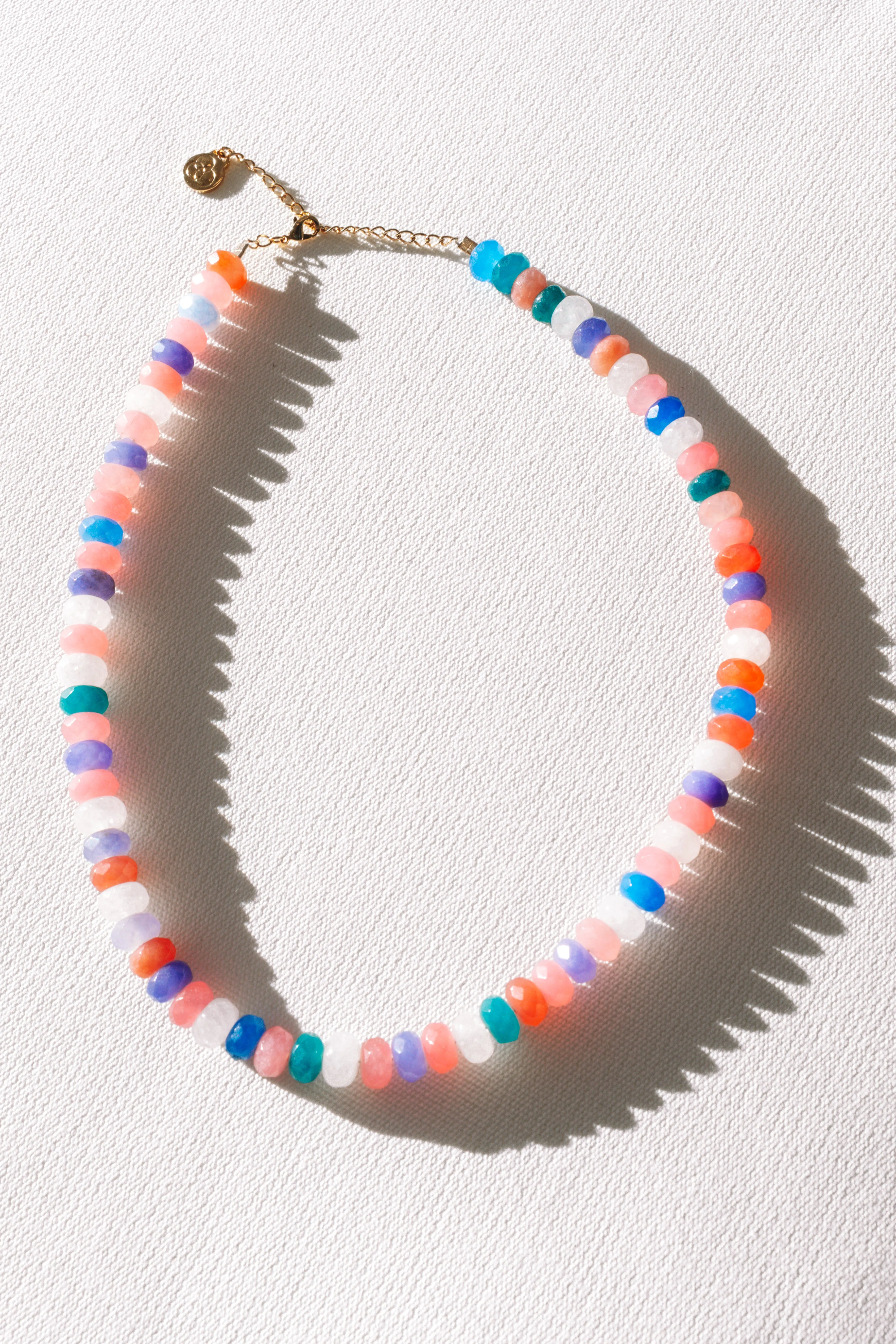 Spring Is Calling Necklace - Multi Coral