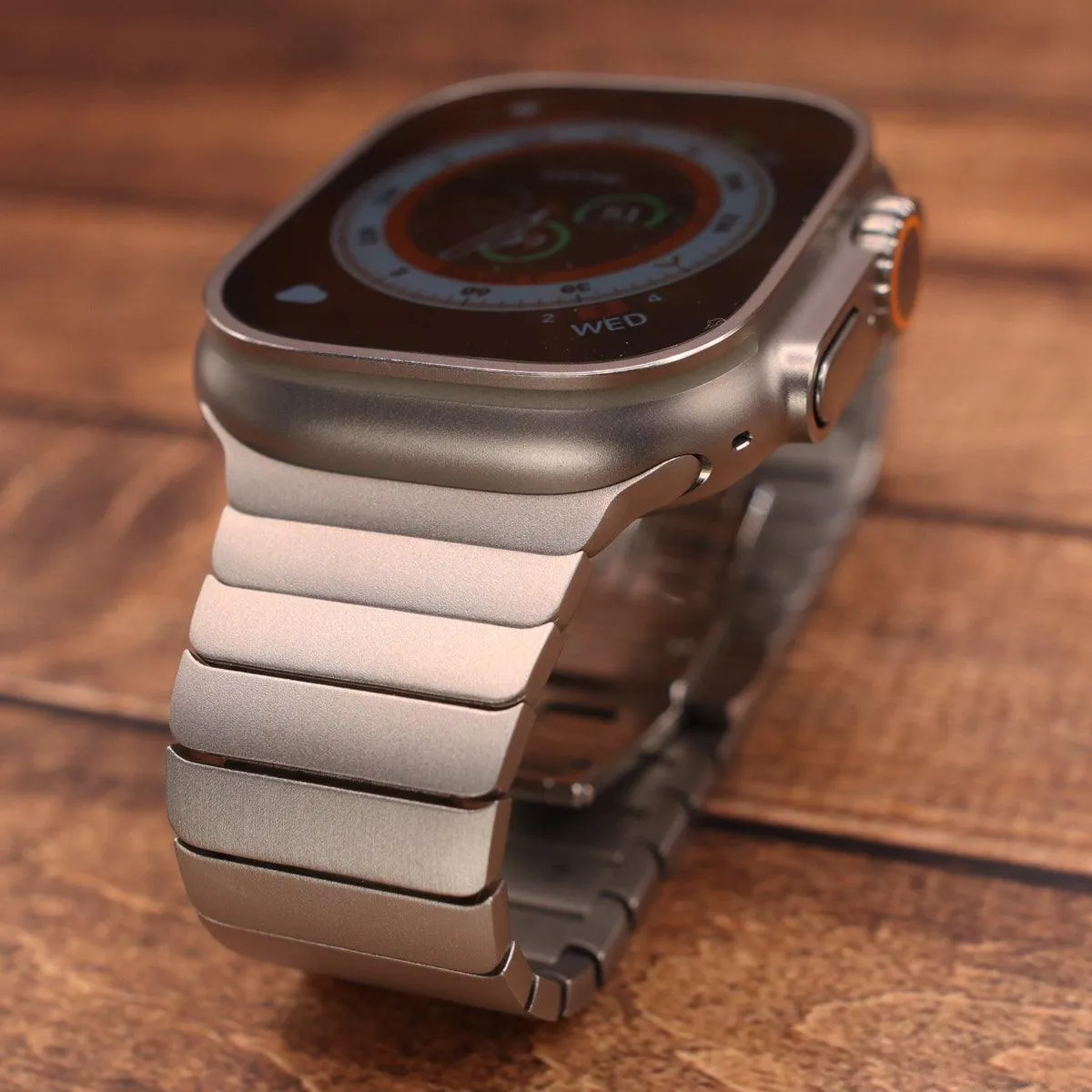 Stainless Steel Metal Bracelet for Apple Watch Ultra 2 and Series 10