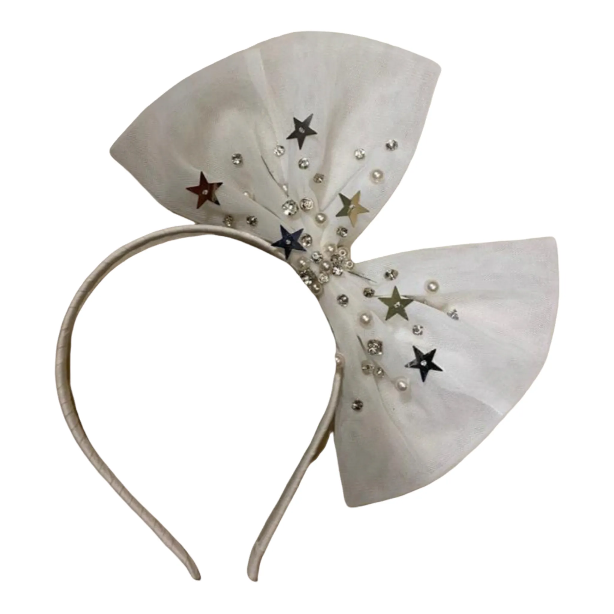 Star Headband in Ivory