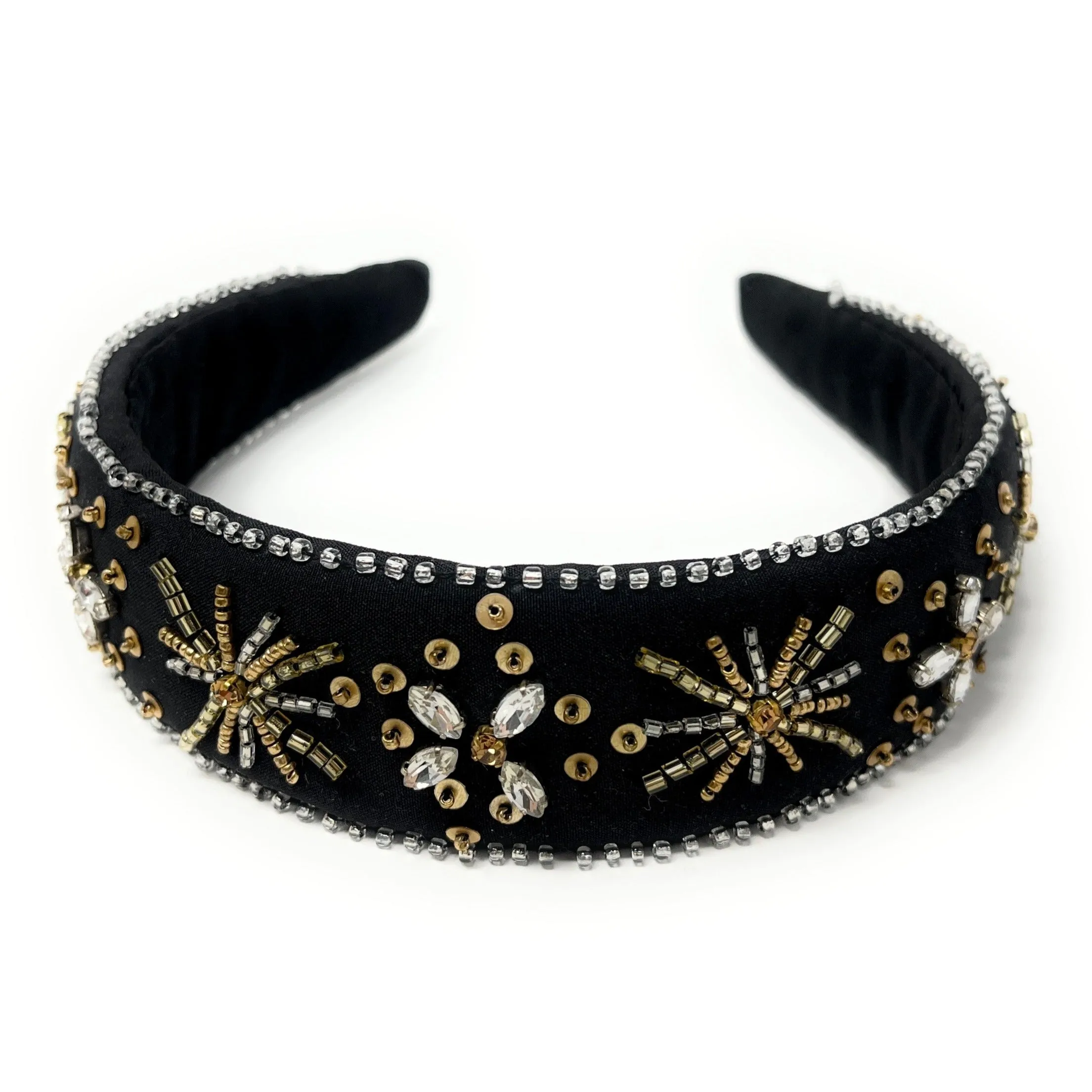 Starlight Hand Beaded Headband