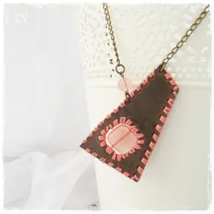 Statement Leather Necklace