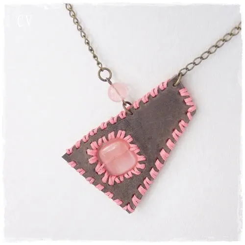 Statement Leather Necklace